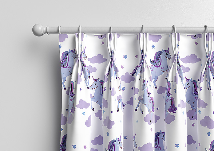Unicorn Magic, Purple - Made to Measure Curtains - Image 11